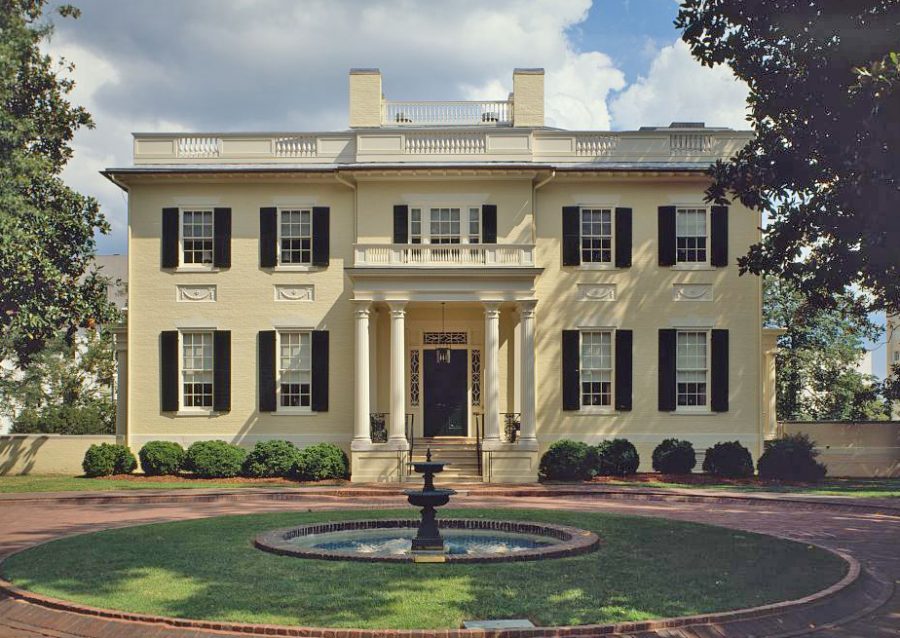 The Virginia Executive Mansion in Richmond, VA. 