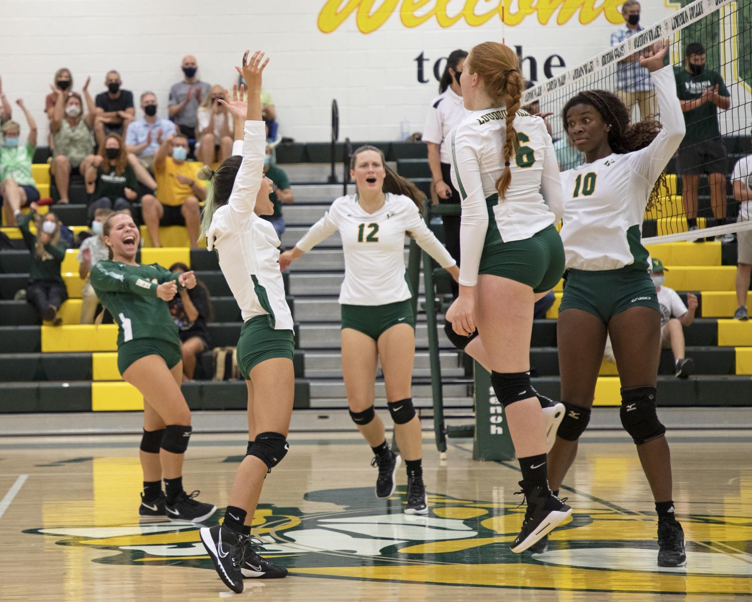 Viking volleyball hosted two meets last week, Sports