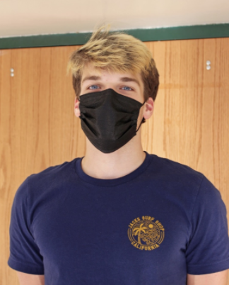 Henry McClean, senior, often helps out at JK Farms by doing a variety of tasks, including a passion project. 	