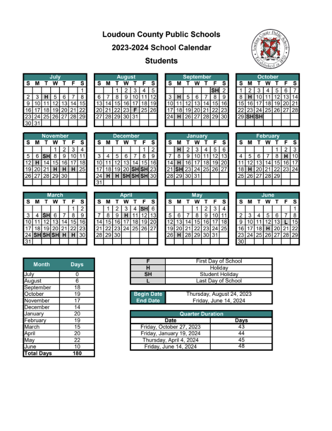 Loudoun County Public School 2025 Calendar