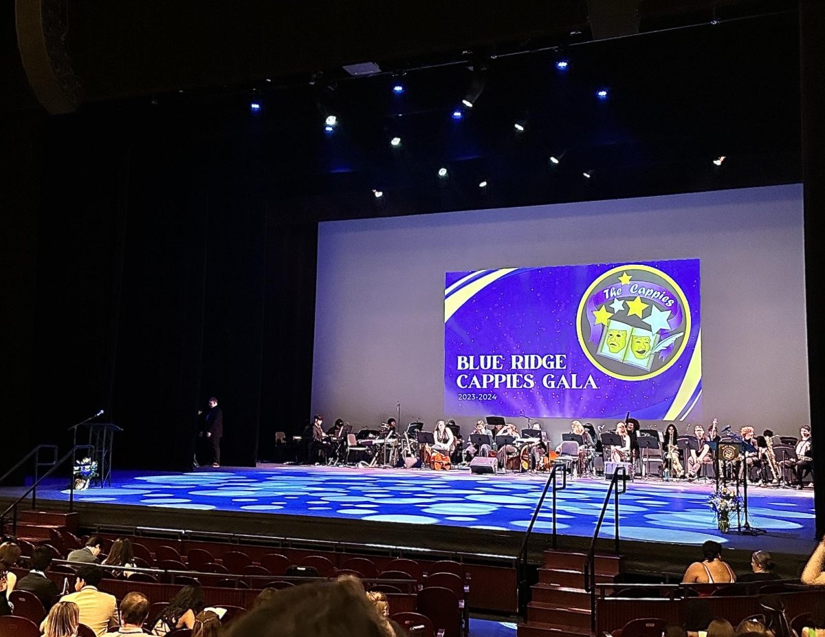 The Cappies Gala stage at Hylton Performing Arts Center