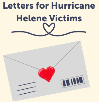 Student Leadership Class Collects Letters for Hurricane Victims