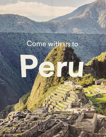 Peru poster in Erin Boldin's classroom