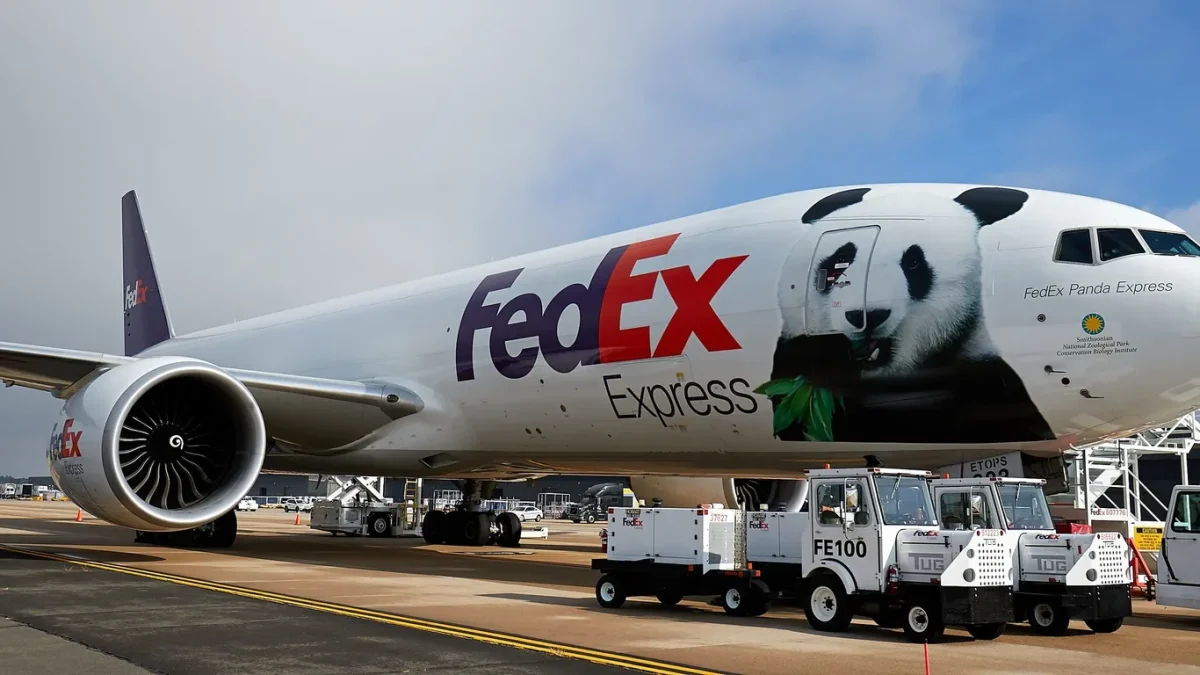 The Panda Express plane.