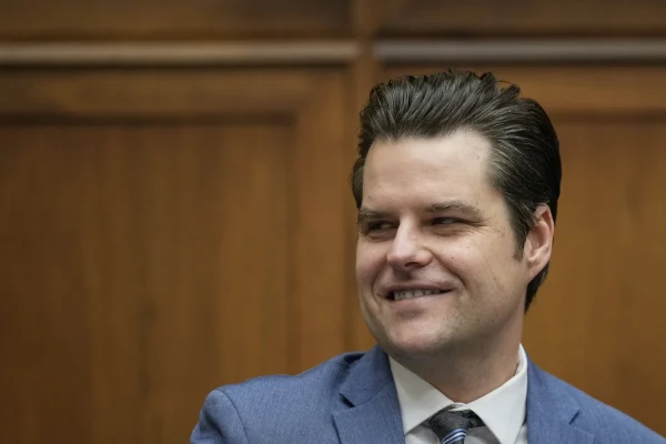 Matt Gaetz on Capitol Hill, Feb. 1, 2023