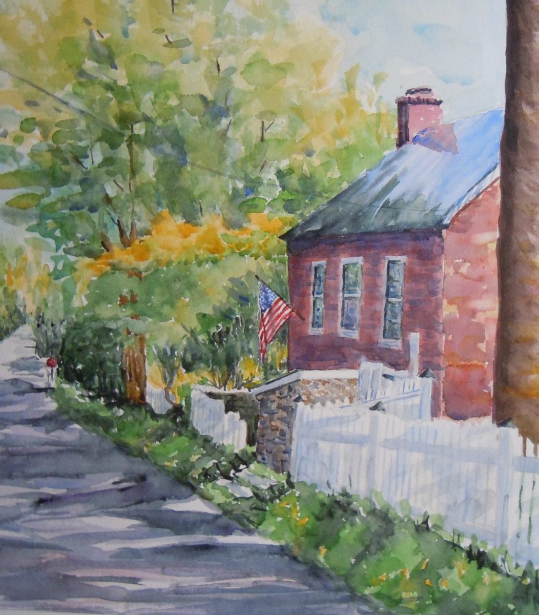 "Waterford Shadows," chosen by the Waterford Foundation for the 2025 cover art
