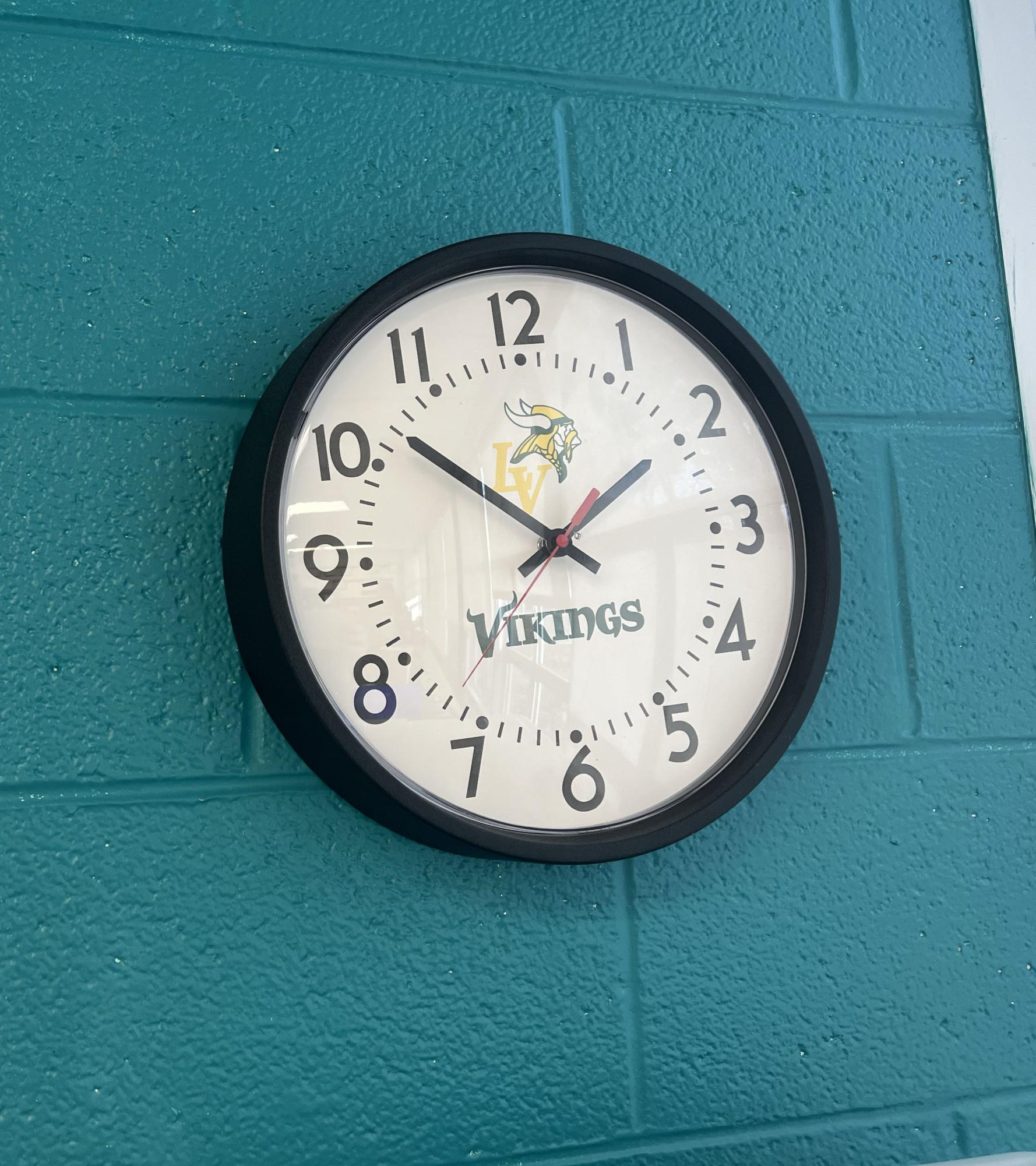 Loudoun Valley clock, Nov. 21